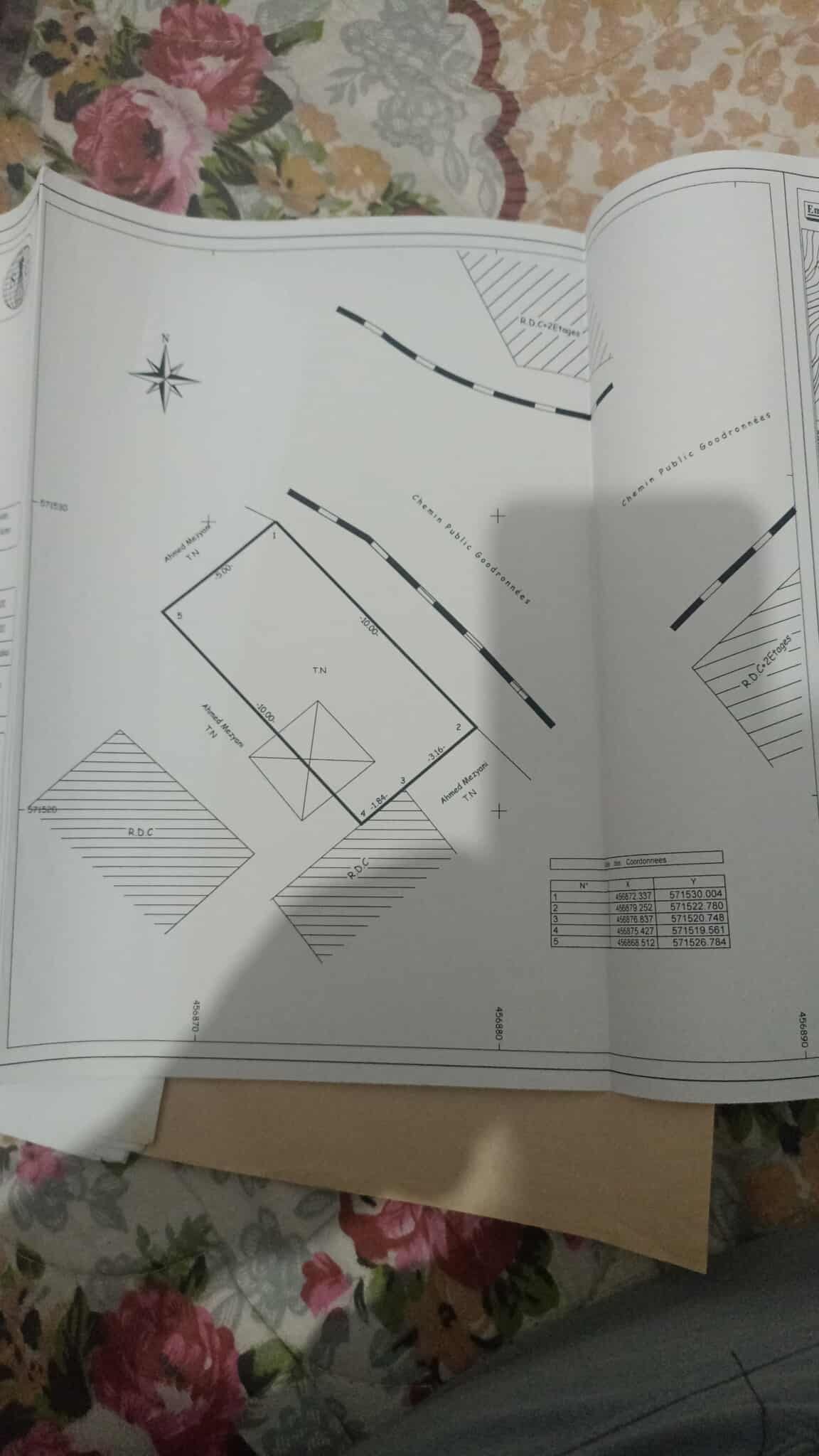 بقعة أرضية للبيع – زيّاتن طنجة
