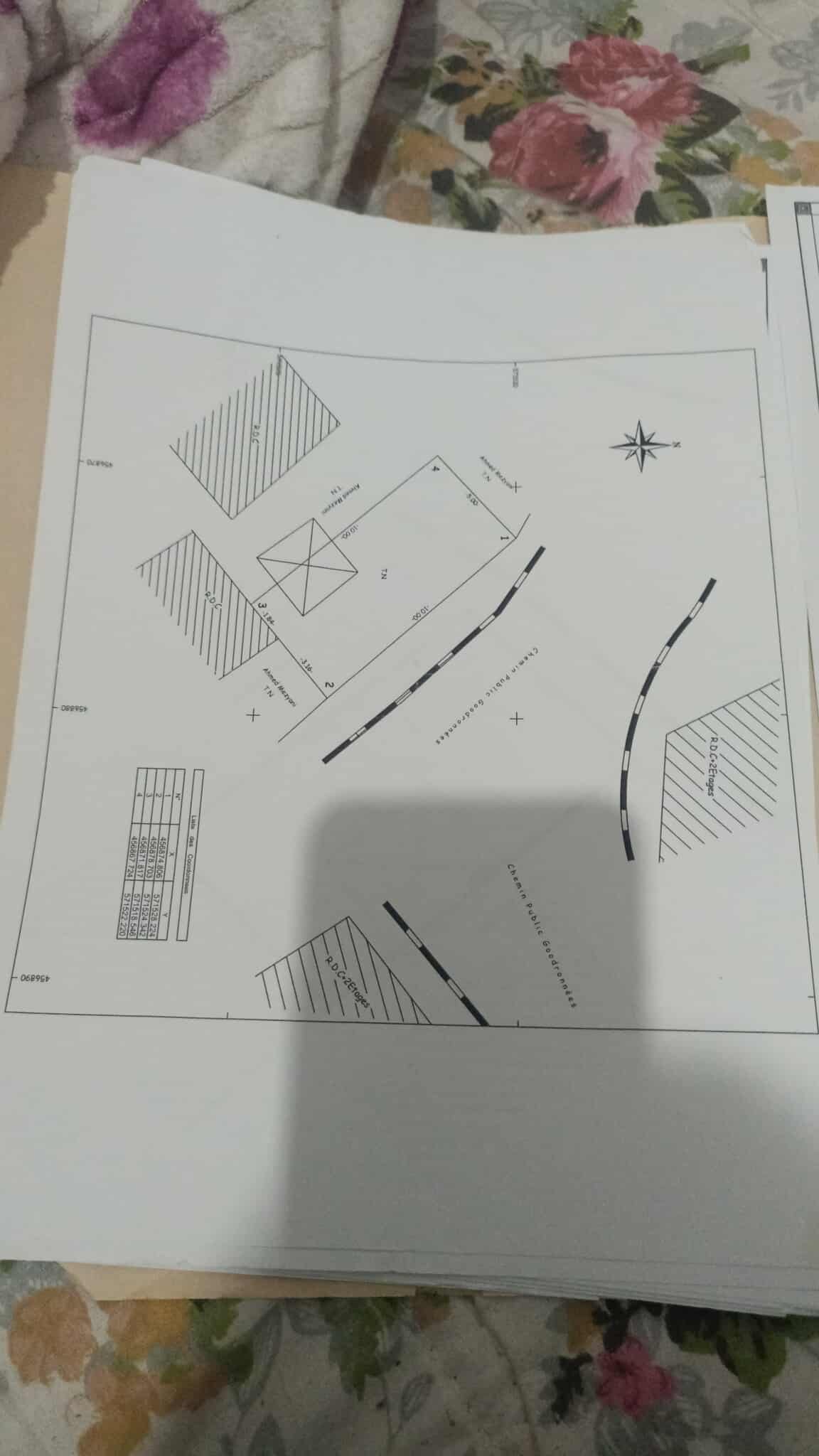 بقعة أرضية للبيع – زيّاتن طنجة